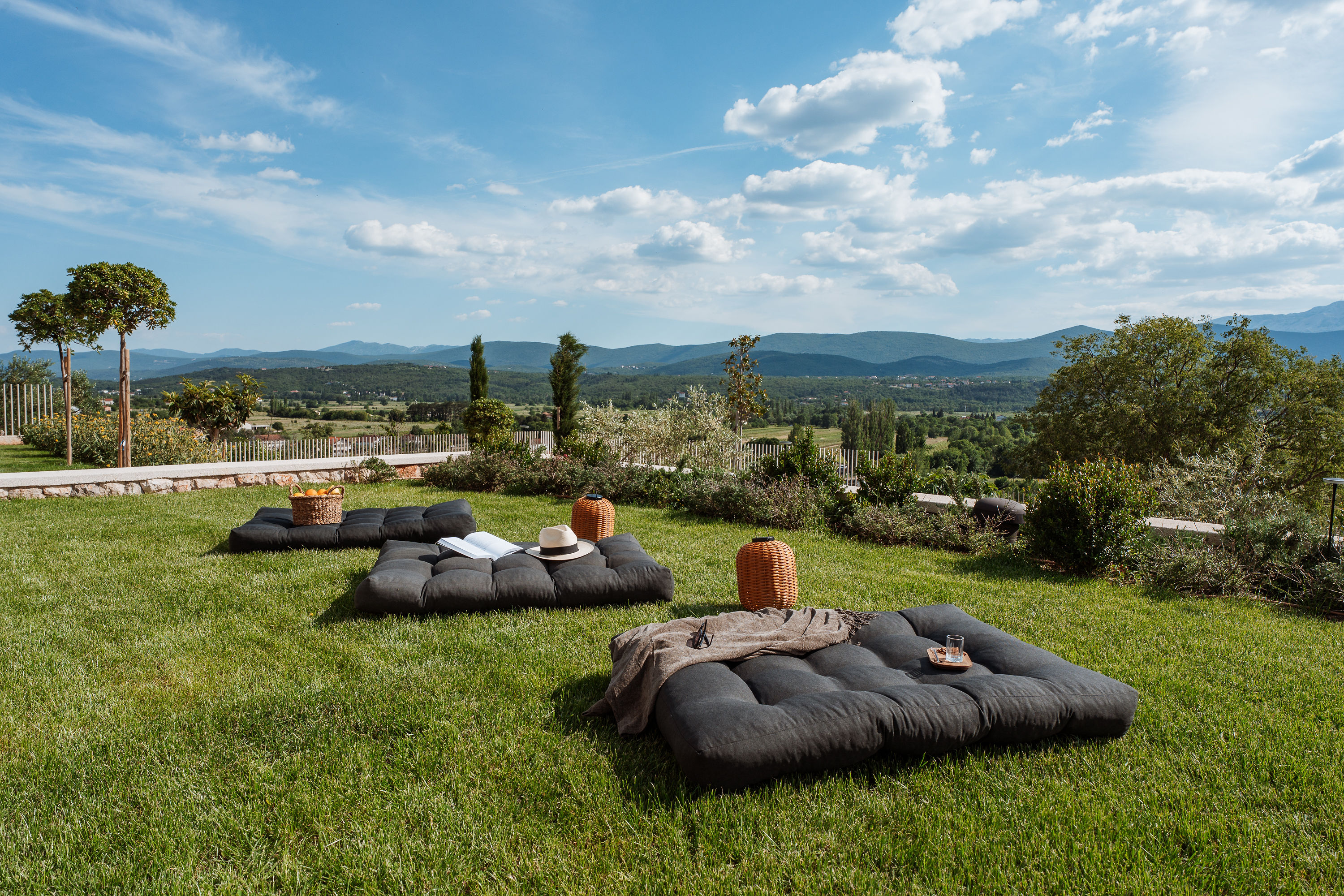 Villa Z1 — villa z1 croatia garden lounge mountain view