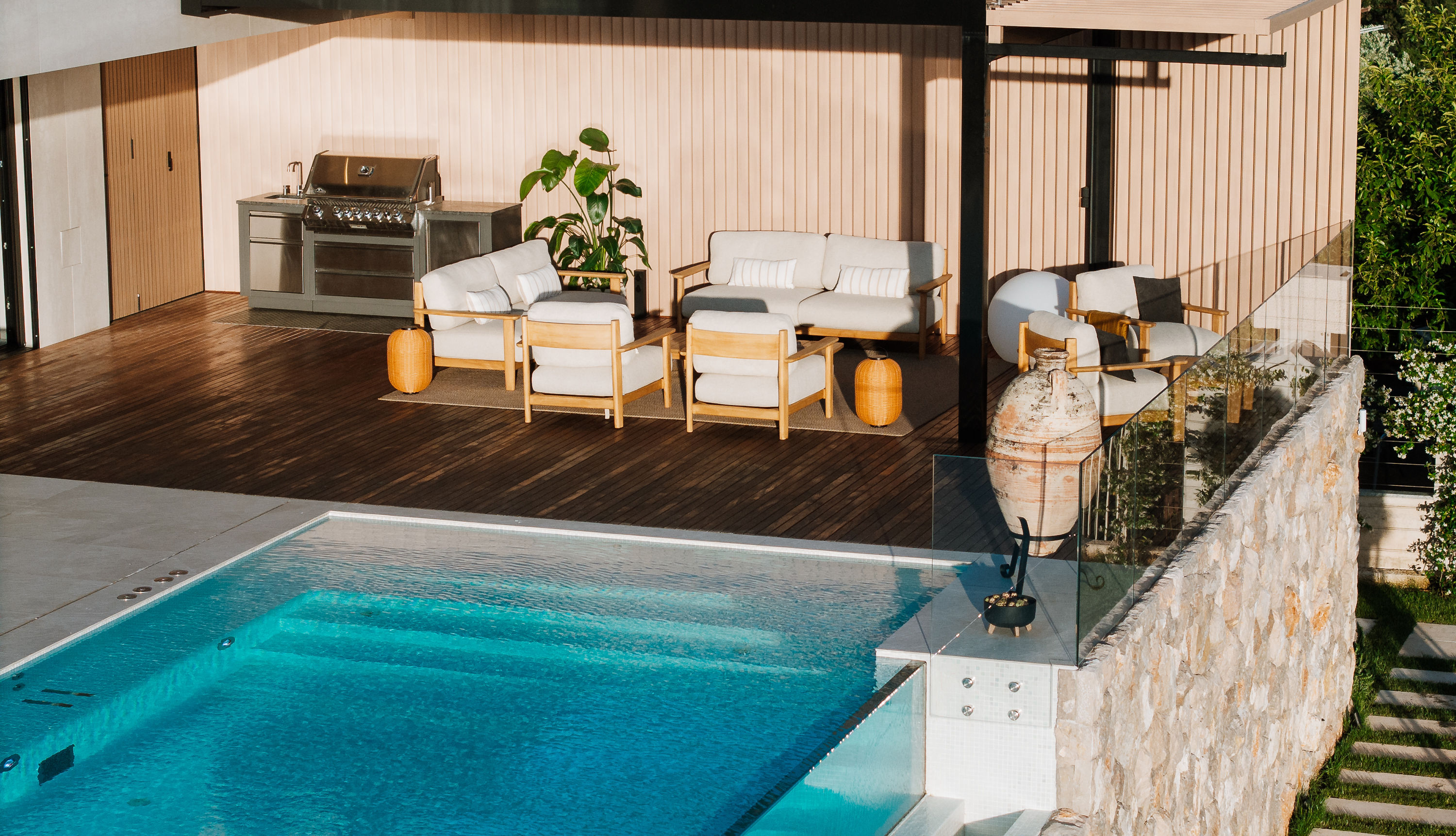 Villa Z1 — luxury villa imotski outdoor kitchen lounge aerial