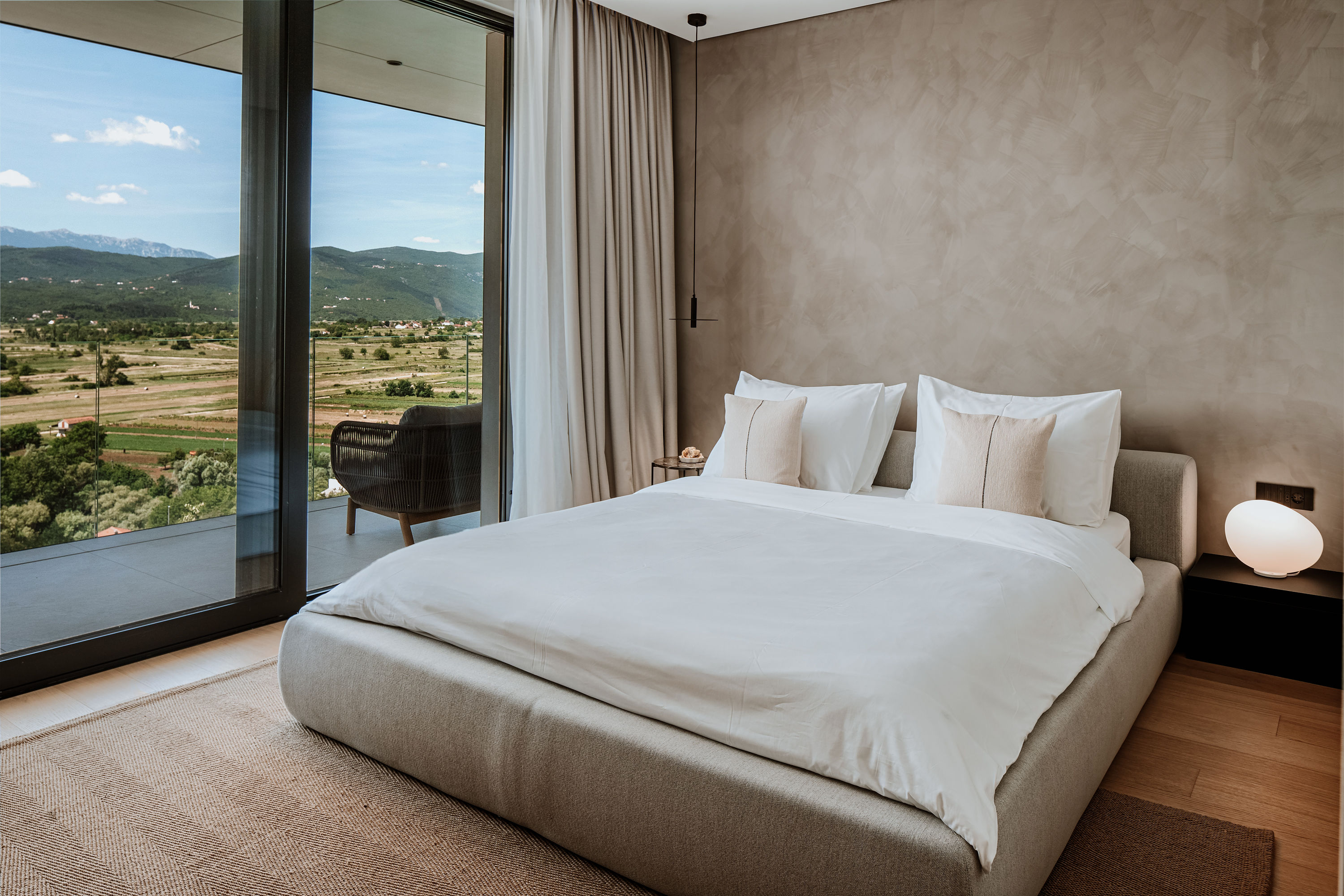 Villa Z1 — holiday home croatia bedroom mountain valley view