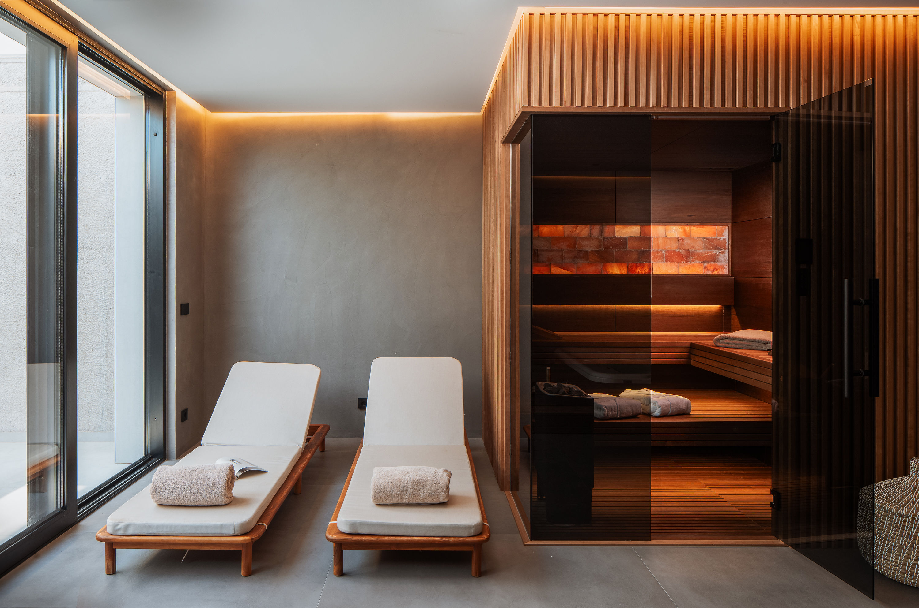 Villa Z1 — holiday home croatia sauna lounge area