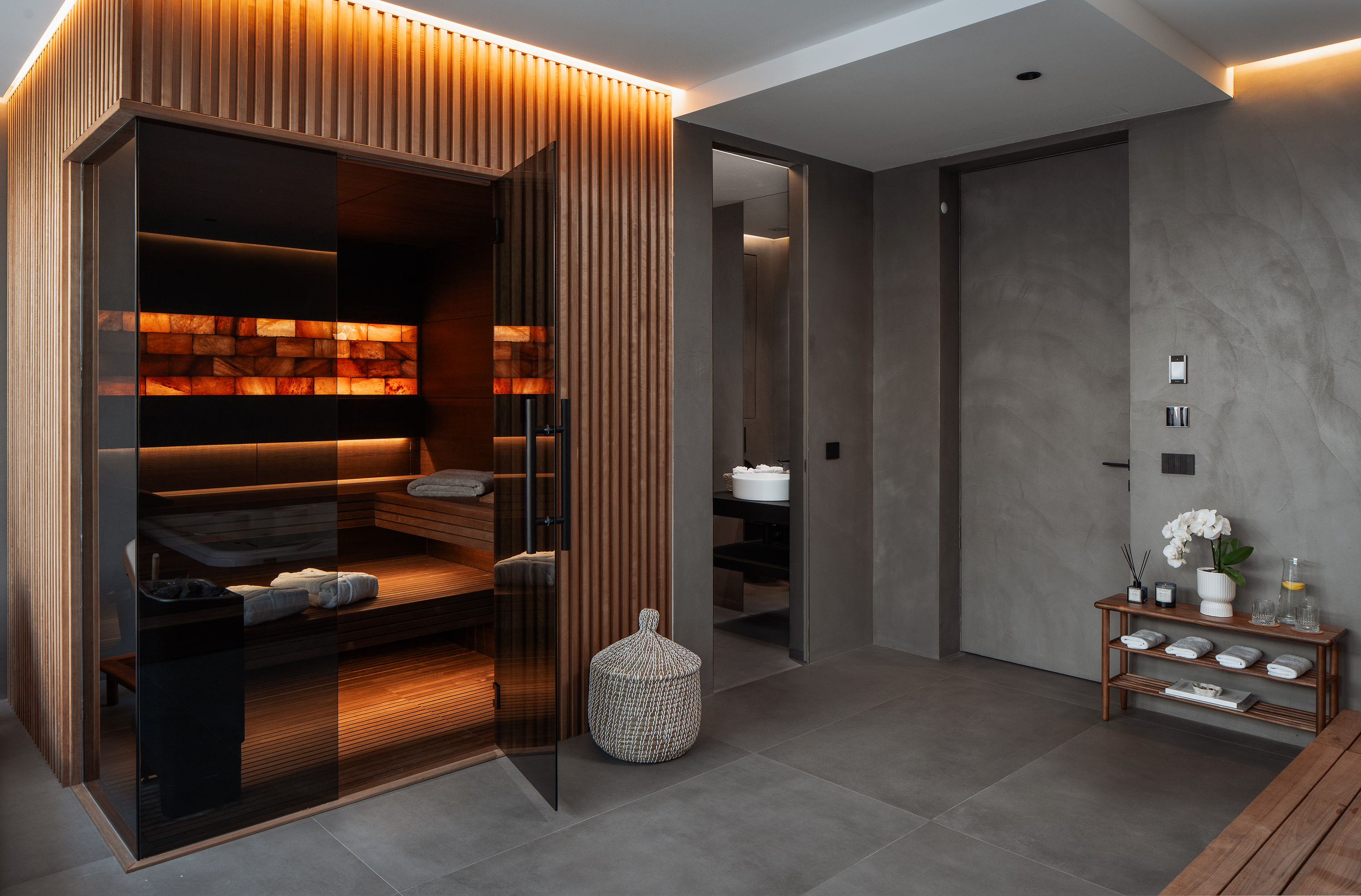 Villa Z1 — luxury villa imotski sauna interior